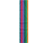 Sugar Skull Mexican Serape Pattern Print Table Runner