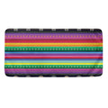 Sugar Skull Mexican Serape Pattern Print Towel