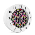 Sugar Skull Pattern Print Alarm Clock