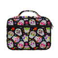Sugar Skull Pattern Print Briefcase Bible Bag