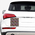 Sugar Skull Pattern Print Car Sticker