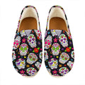 Sugar Skull Pattern Print Casual Shoes