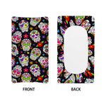 Sugar Skull Pattern Print Changing Pad Cover