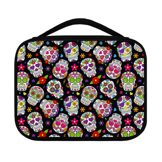 Sugar Skull Pattern Print Classic Bible Case