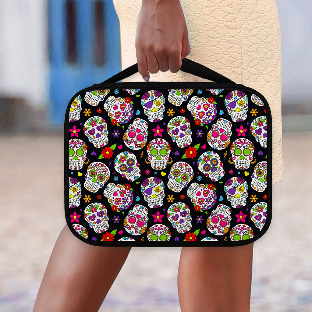 Sugar Skull Pattern Print Classic Bible Case