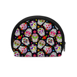 Sugar Skull Pattern Print Coin Purse