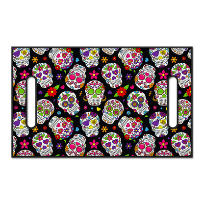 Sugar Skull Pattern Print Golf Cart Seat Cover