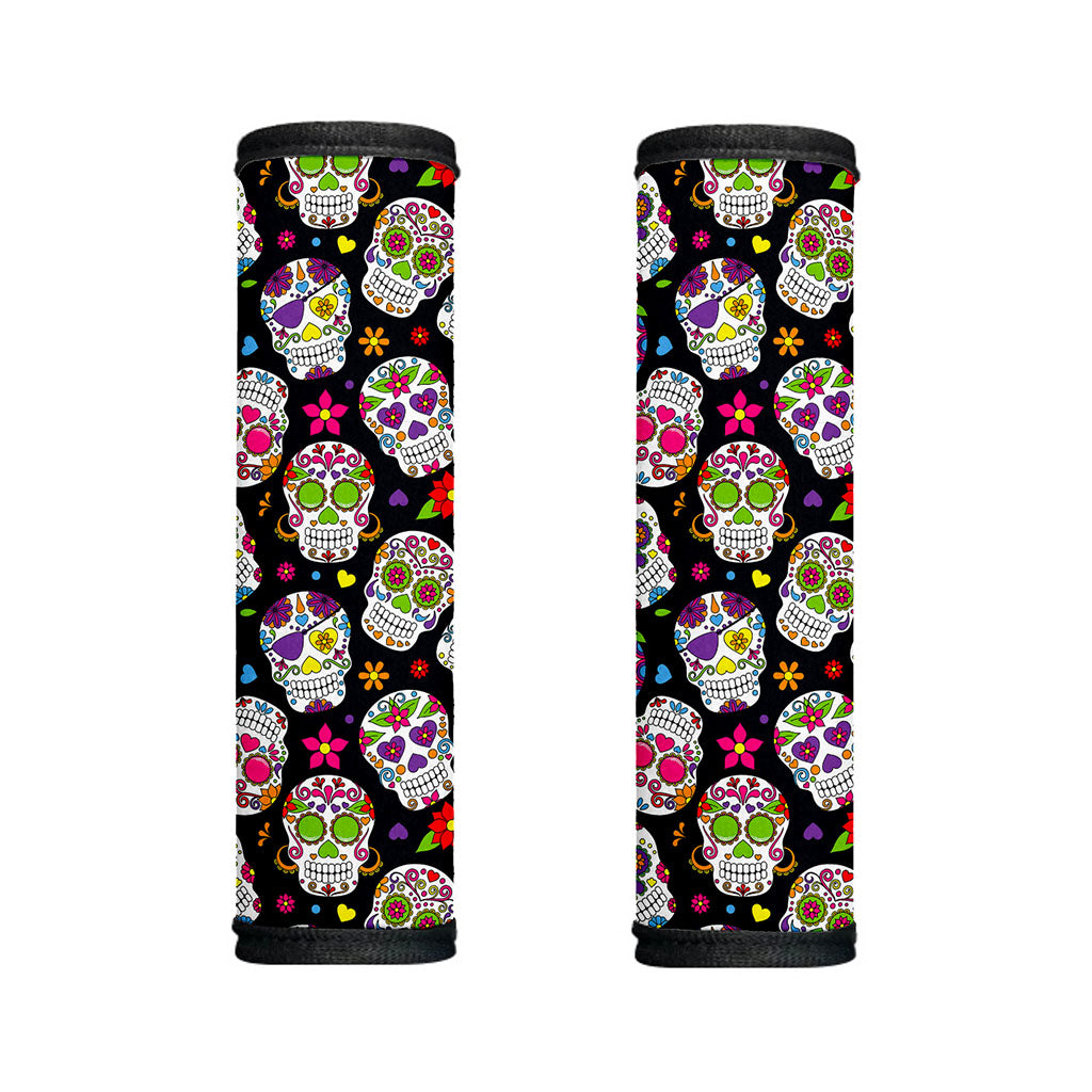 Sugar Skull Pattern Print Handle Covers
