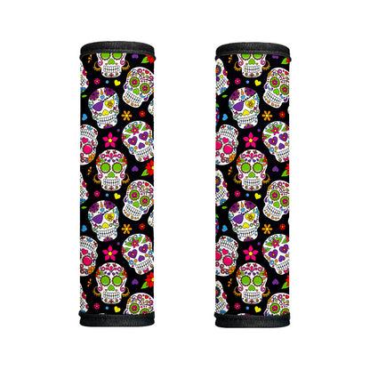 Sugar Skull Pattern Print Handle Covers