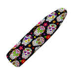 Sugar Skull Pattern Print Ironing Board Cover