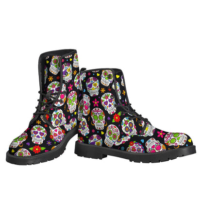 Sugar Skull Pattern Print Backpack