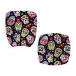 Sugar Skull Pattern Print Office Chair Cover