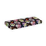 Sugar Skull Pattern Print Piano Keyboard Cover