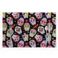 Sugar Skull Pattern Print Placemat