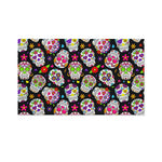 Sugar Skull Pattern Print Polyester Flag