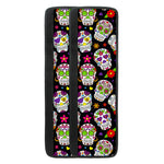 Sugar Skull Pattern Print Refrigerator Handle Covers