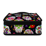 Sugar Skull Pattern Print Small Lunch Bag