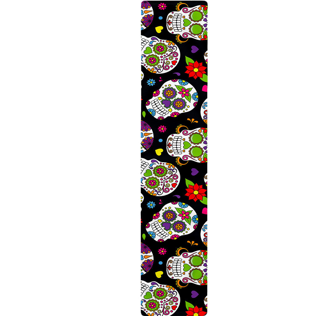 Sugar Skull Pattern Print Table Runner
