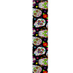 Sugar Skull Pattern Print Table Runner