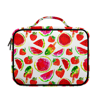 Summer Fruits Watermelon Pattern Print Briefcase Bible Bag