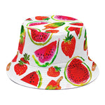 Summer Fruits Watermelon Pattern Print Bucket Hat