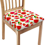Summer Fruits Watermelon Pattern Print Chair Cushion Cover
