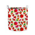 Summer Fruits Watermelon Pattern Print Collapsible Laundry Basket