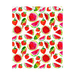 Summer Fruits Watermelon Pattern Print Curtain
