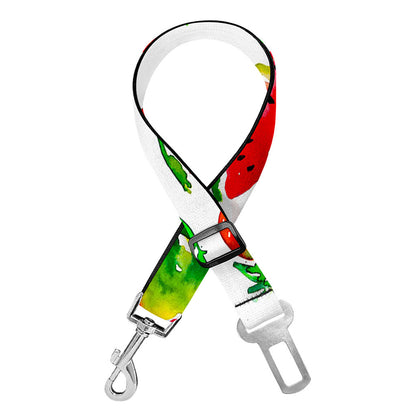 Summer Fruits Watermelon Pattern Print Dog Seat Belt