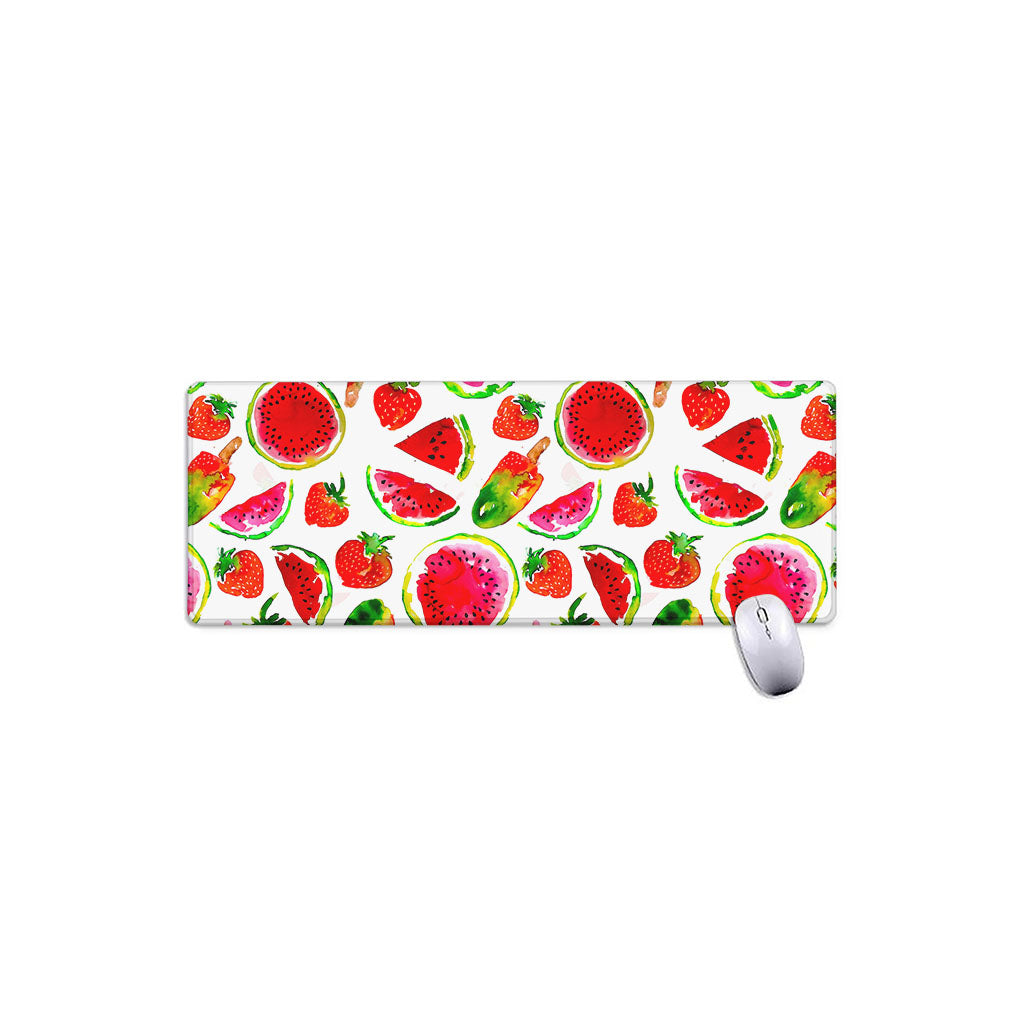 Summer Fruits Watermelon Pattern Print Extended Mouse Pad