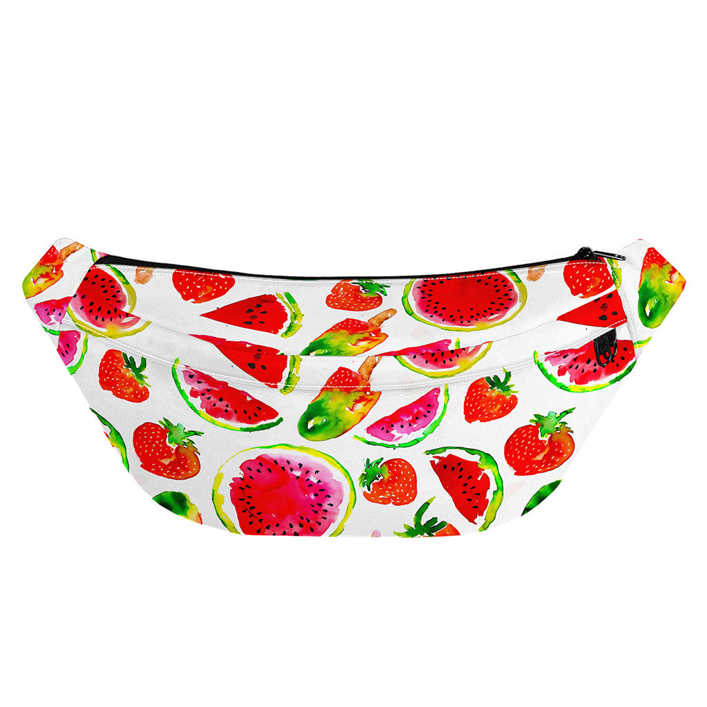 Summer Fruits Watermelon Pattern Print Fanny Pack