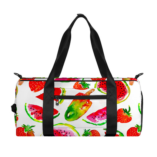 Summer Fruits Watermelon Pattern Print Gym Bag
