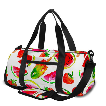 Summer Fruits Watermelon Pattern Print Gym Bag