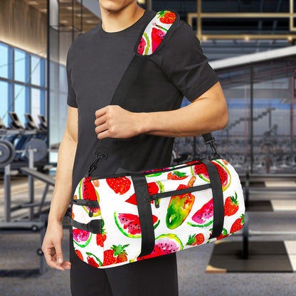 Summer Fruits Watermelon Pattern Print Gym Bag
