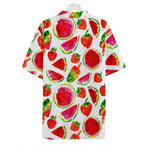 Summer Fruits Watermelon Pattern Print Hawaiian Shirt