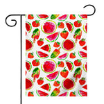 Summer Fruits Watermelon Pattern Print House Flag