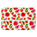 Summer Fruits Watermelon Pattern Print Indoor Door Mat