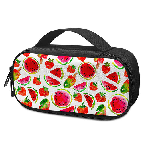 Summer Fruits Watermelon Pattern Print Insulin Cooler Travel Case