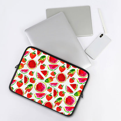 Summer Fruits Watermelon Pattern Print Laptop Sleeve