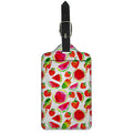 Summer Fruits Watermelon Pattern Print Luggage Tag