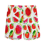 Summer Fruits Watermelon Pattern Print Men's Sports Shorts