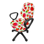 Summer Fruits Watermelon Pattern Print Office Chair Cover