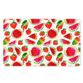Summer Fruits Watermelon Pattern Print Polyester Doormat