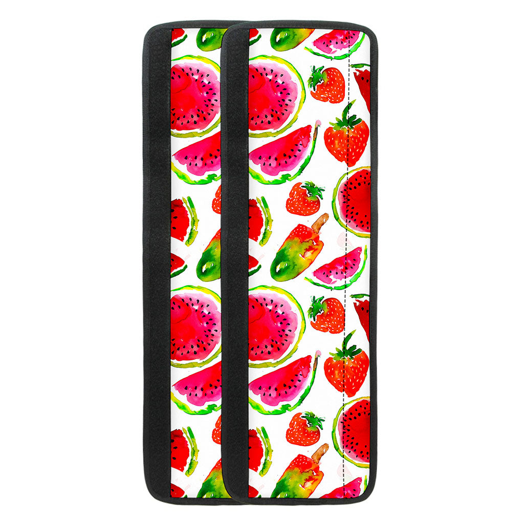 Summer Fruits Watermelon Pattern Print Refrigerator Handle Covers