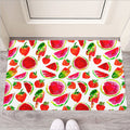 Summer Fruits Watermelon Pattern Print Rubber Doormat