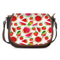 Summer Fruits Watermelon Pattern Print Saddle Bag