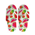Summer Fruits Watermelon Pattern Print Slippers
