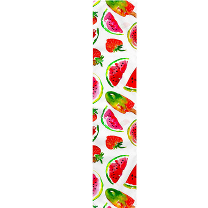 Summer Fruits Watermelon Pattern Print Table Runner