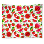 Summer Fruits Watermelon Pattern Print Tapestry