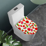 Summer Fruits Watermelon Pattern Print Toilet Lid Cover